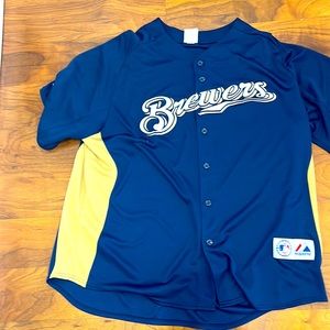 Milwaukee Brewers Baseball Jersey
